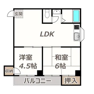 ドムス河堀口【7階】の間取り