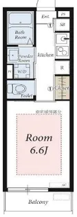 リブリ・リヴェール【1階】の間取り