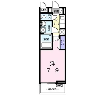 プレッソ リンクウ【3階】の間取り