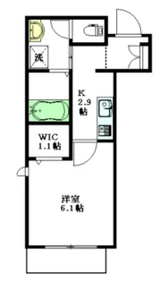 MMテラス中野【1階】の間取り