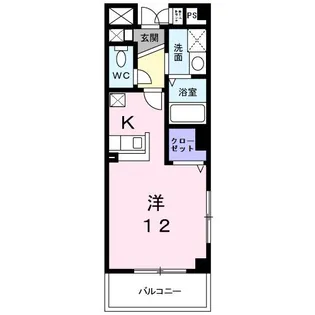 グラン・リーオ【9階】の間取り