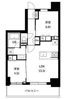 アーバンパーク立石【4階】の間取り