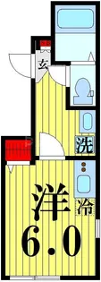 アリュール押上【4階】の間取り