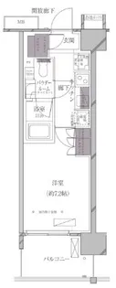 A-standard芝浦【7階】の間取り