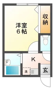 フェリシア市川【1階】の間取り