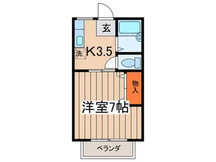 サンライフM【2階】の間取り
