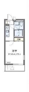 クレイノプレミール【1階】の間取り