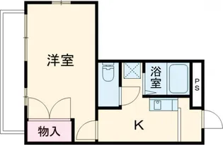 クレイン【1階】の間取り