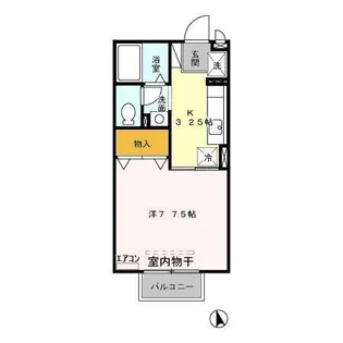 サンビレッジ足利【2階】の間取り