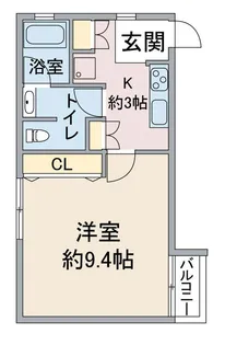 アディレーク武蔵小山【3階】の間取り
