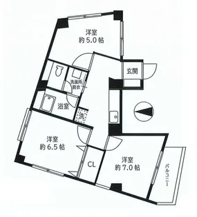 山中ビル【4階】の間取り