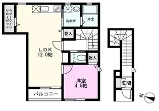 (仮称)GAV松江1丁目【2階】の間取り