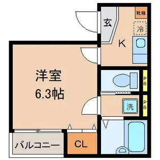 due ENIKES【1階】の間取り