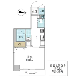 レーガベーネ守谷本町【6階】の間取り
