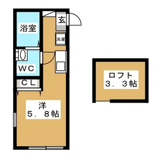 Mare本牧【2階】の間取り