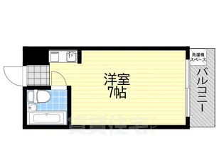 ベストレジデンス上新庄【1階】の間取り