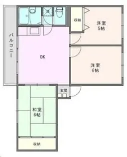 スカイラークタウン弐号館【2階】の間取り