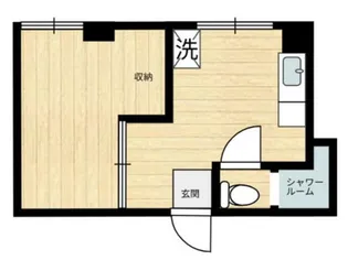 中居ハイツ【3階】の間取り