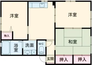 クインテット【1階】の間取り