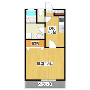 サンシャイン音羽【2階】の間取り