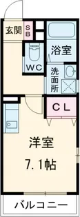 ハートフル岡場駅前【2階】の間取り