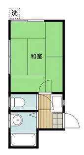 コーポテイクオフ【1階】の間取り