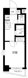 ジュエル明大前【6階】の間取り