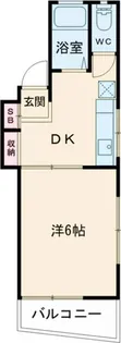 バンブー山十【3階】の間取り