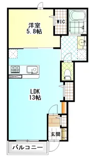 Maison de Tomizu【1階】の間取り