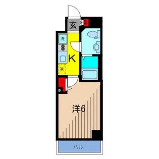 プレール・ドゥーク東京EAST【1階】の間取り