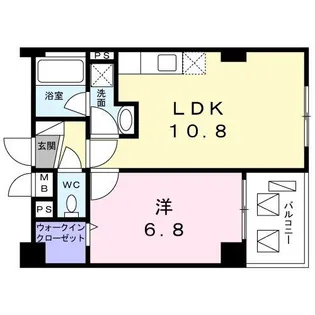 アドラスト【5階】の間取り