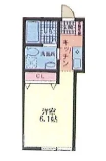 フェリーチェ本郷台【1階】の間取り