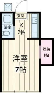 リーシャトー阿佐ヶ谷【2階】の間取り