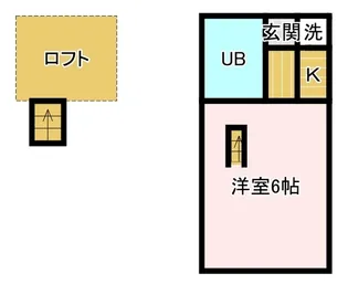 コスモハイツ泉【2階】の間取り