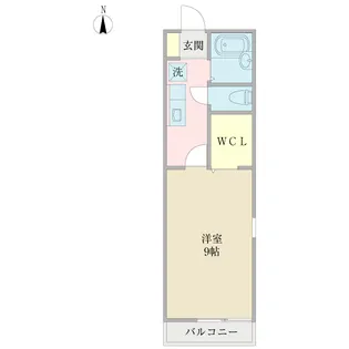 セジュール イーグル【2階】の間取り