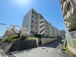 枚方ハイツ2号棟の外観