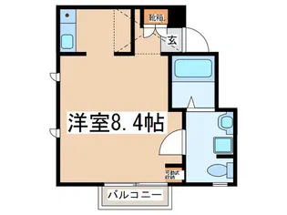 メゾン・ラフィーネ【1階】の間取り