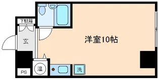 日興パレス横浜【2階】の間取り