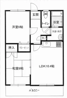 ガーデンハウス壱番館【1階】の間取り