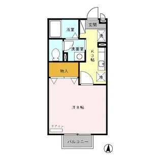 クレスト (CREST)【2階】の間取り