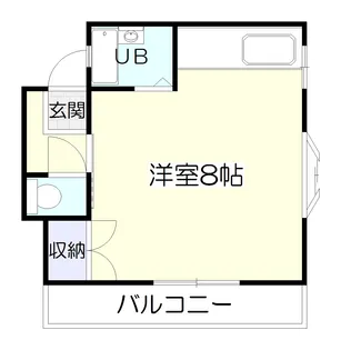 花堂ビル【3階】の間取り