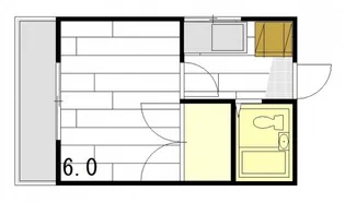 メゾン沖元【4階】の間取り