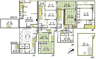 静岡県下田市三丁目【一戸建】の間取り