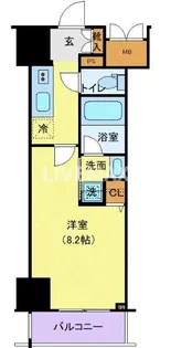 ロイジェントパークス千葉中央【14階】の間取り