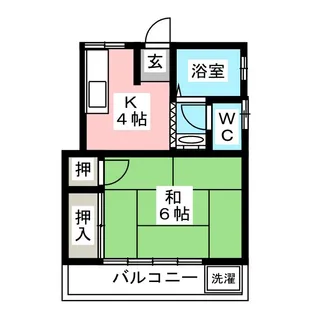千葉マンション【3階】の間取り