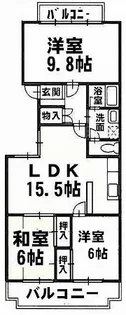 香川県高松市屋島西町【マンション】の間取り