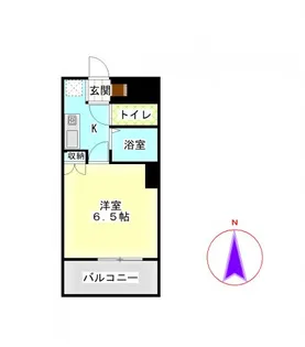 セントラルハイツ滝川【4階】の間取り