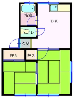 小坪ホームズ【2階】の間取り