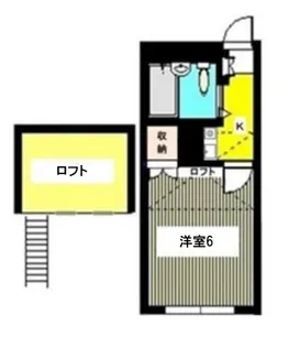 東京都世田谷区上馬2【アパート】の間取り