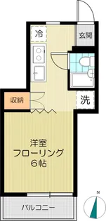 コーポミキ【1階】の間取り